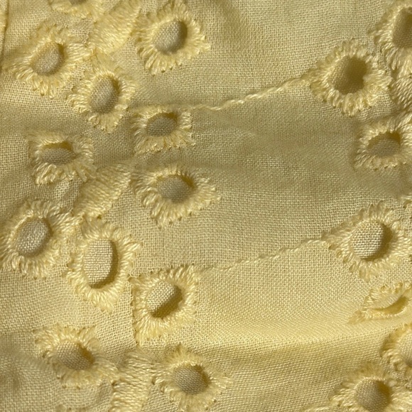 Hollister Yellow Eyelet Shorts - Picture 4 of 8